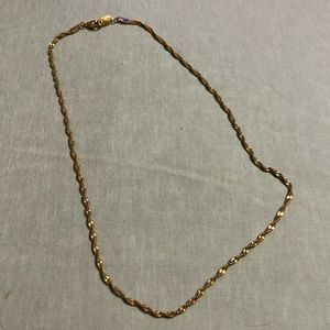 Gold necklace